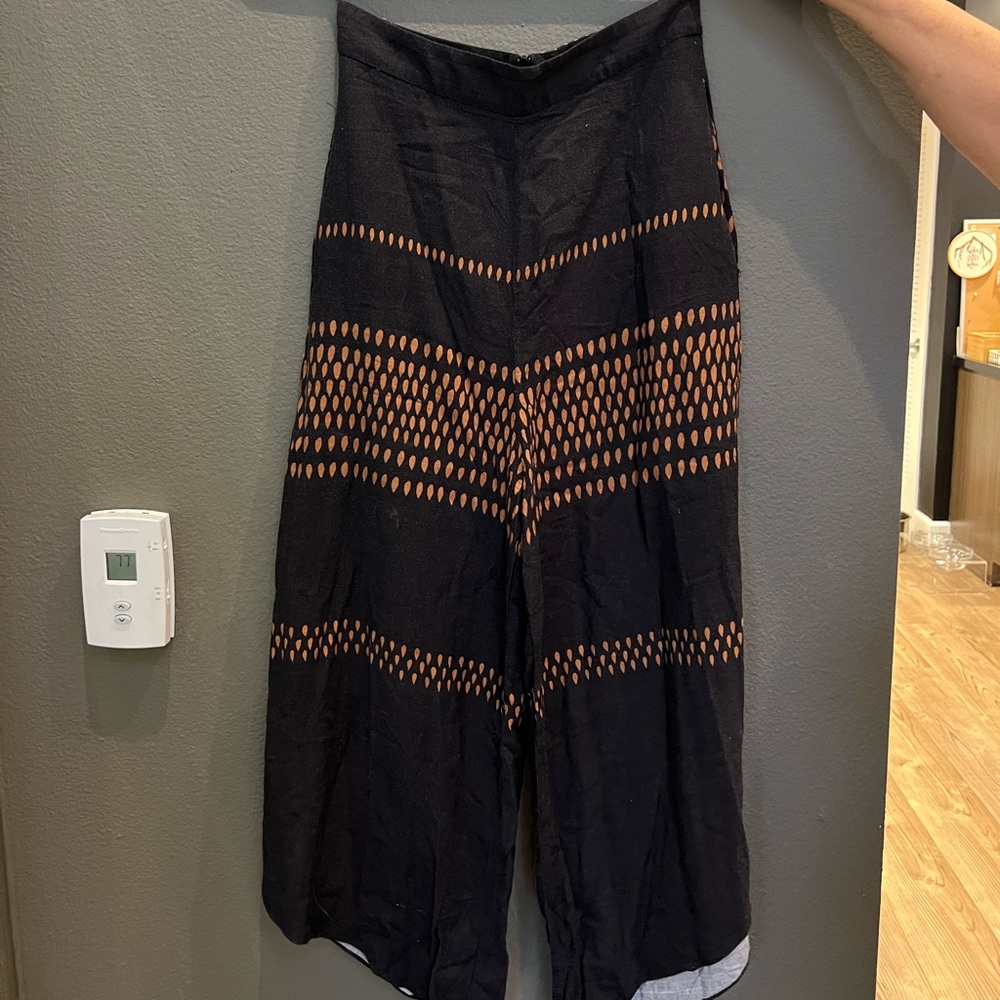 Black wide short pants - FYI - XS